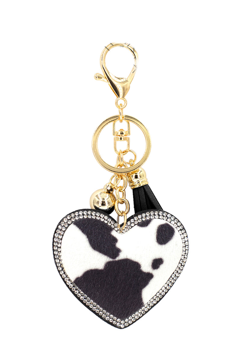 Llavero Cafe Corazón de Leopardo