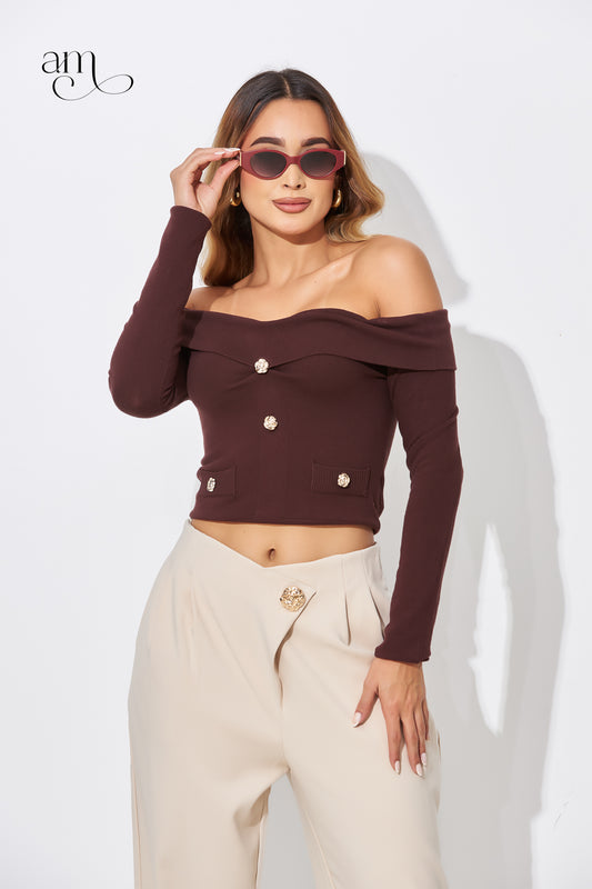 Blusa Rioja vino