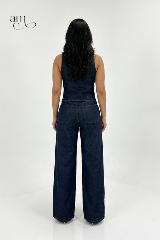 Denim blue set