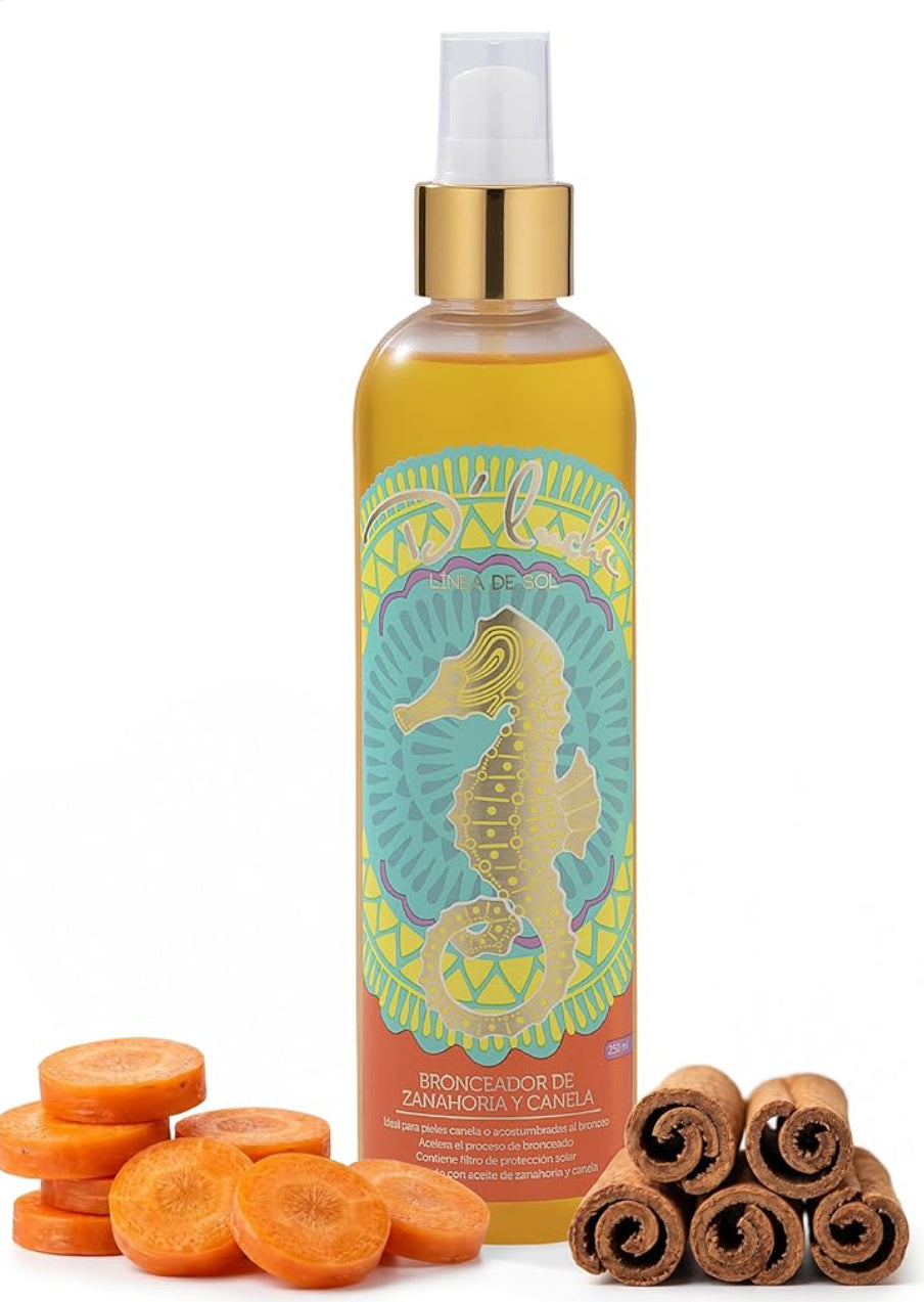Bronceador de Zanahoria y Canela