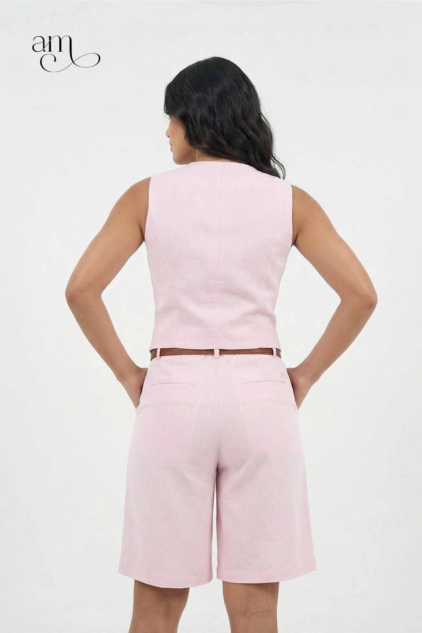 Short Petal Rose Lino