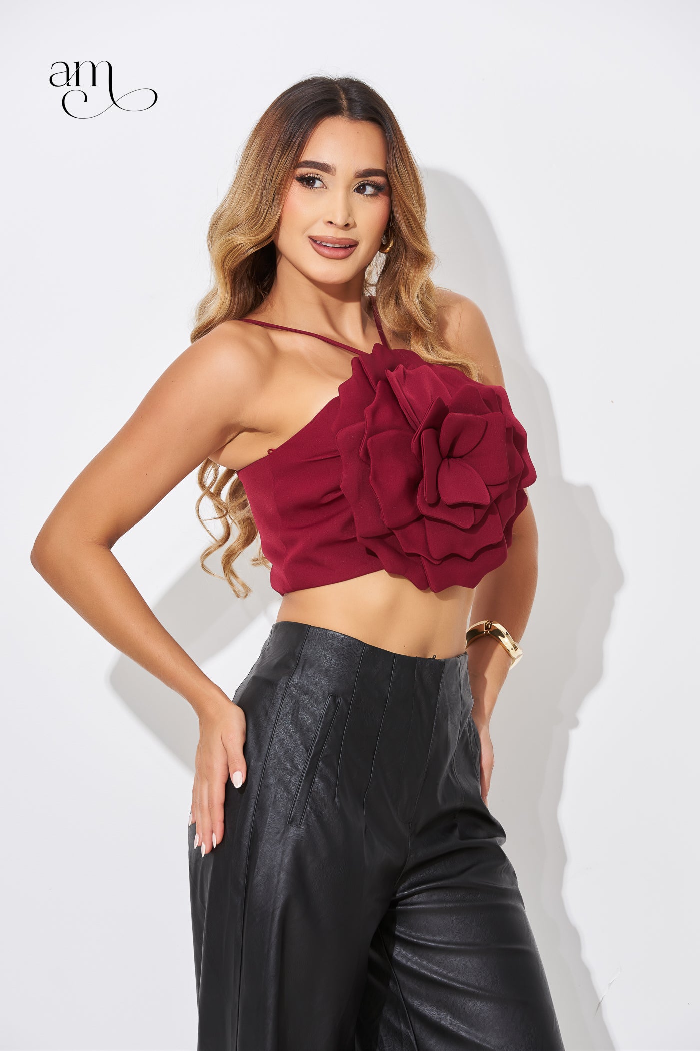 Blusa Flore de Noruega