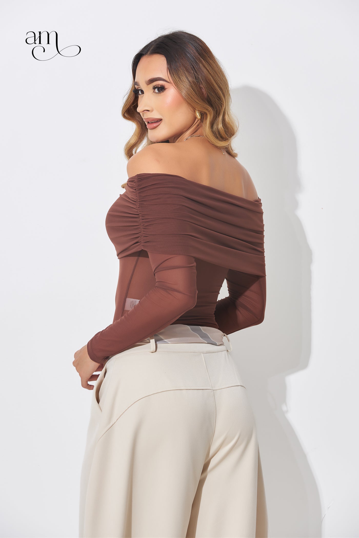 Blusa Vino Elegant