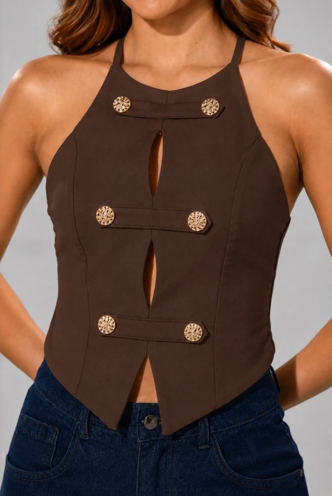 Blusa Napoleon Cafe Eden