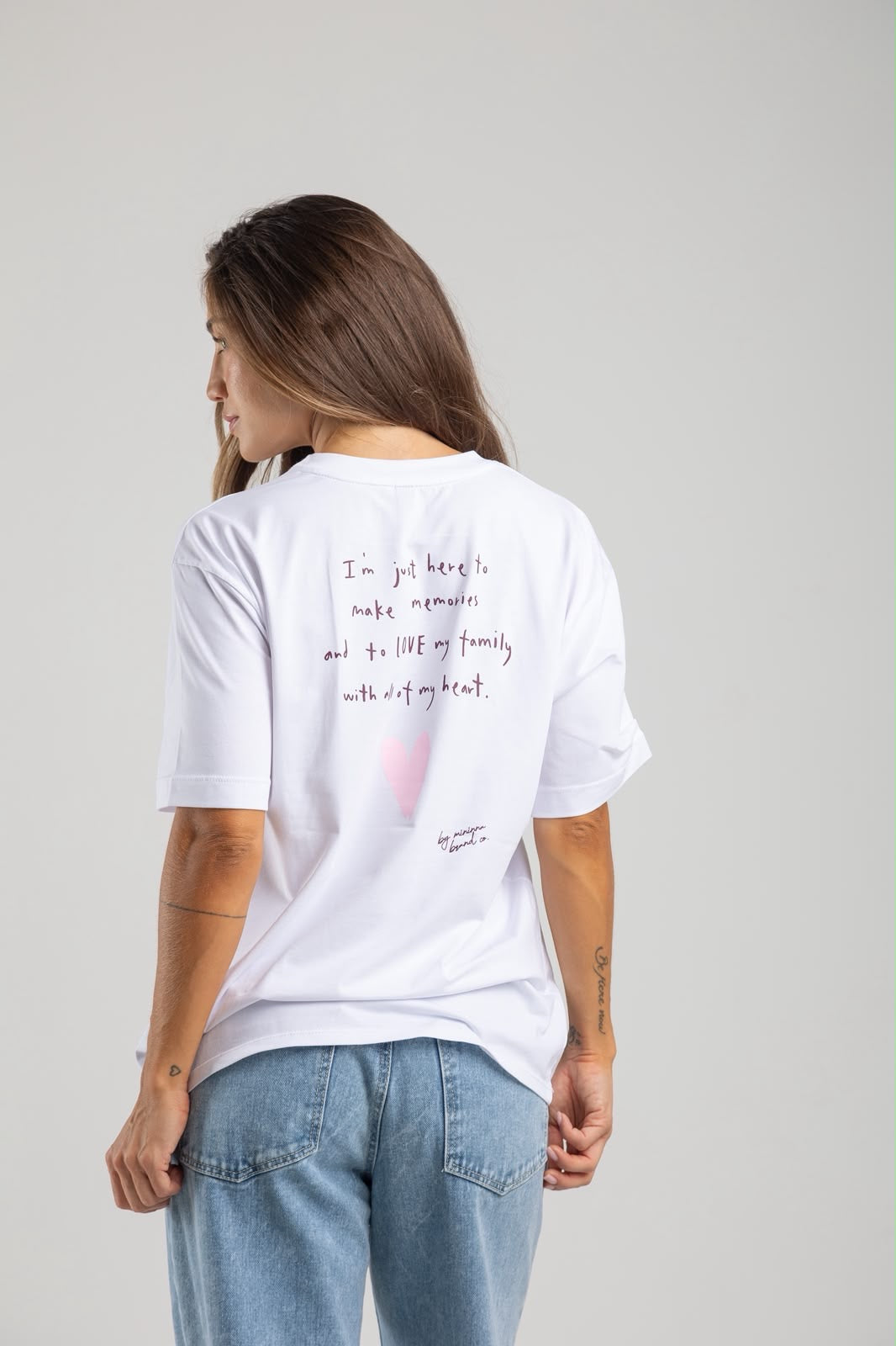 Camiseta Blanca im Justo Love