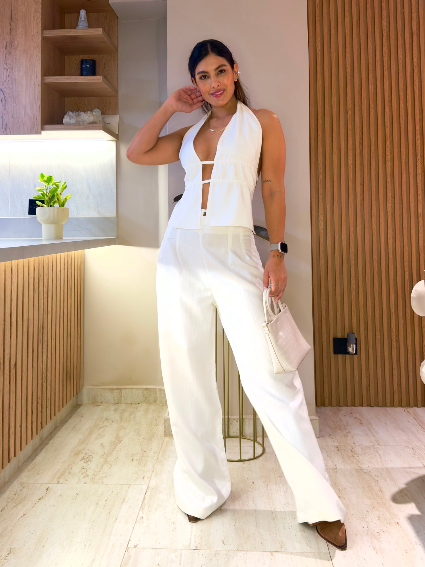 Set Lino Blanco Med