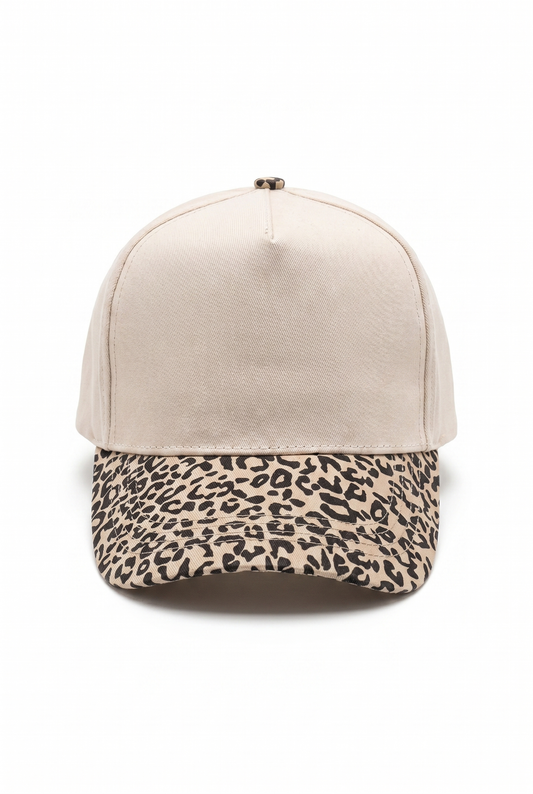 Gorra Print beige