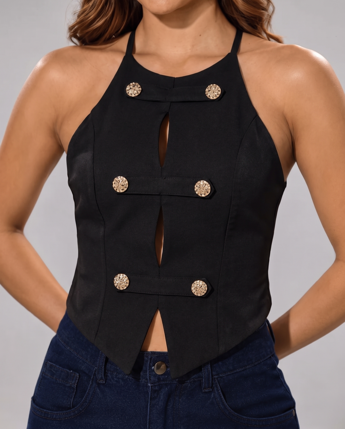 Blusa Napoleon Negro
